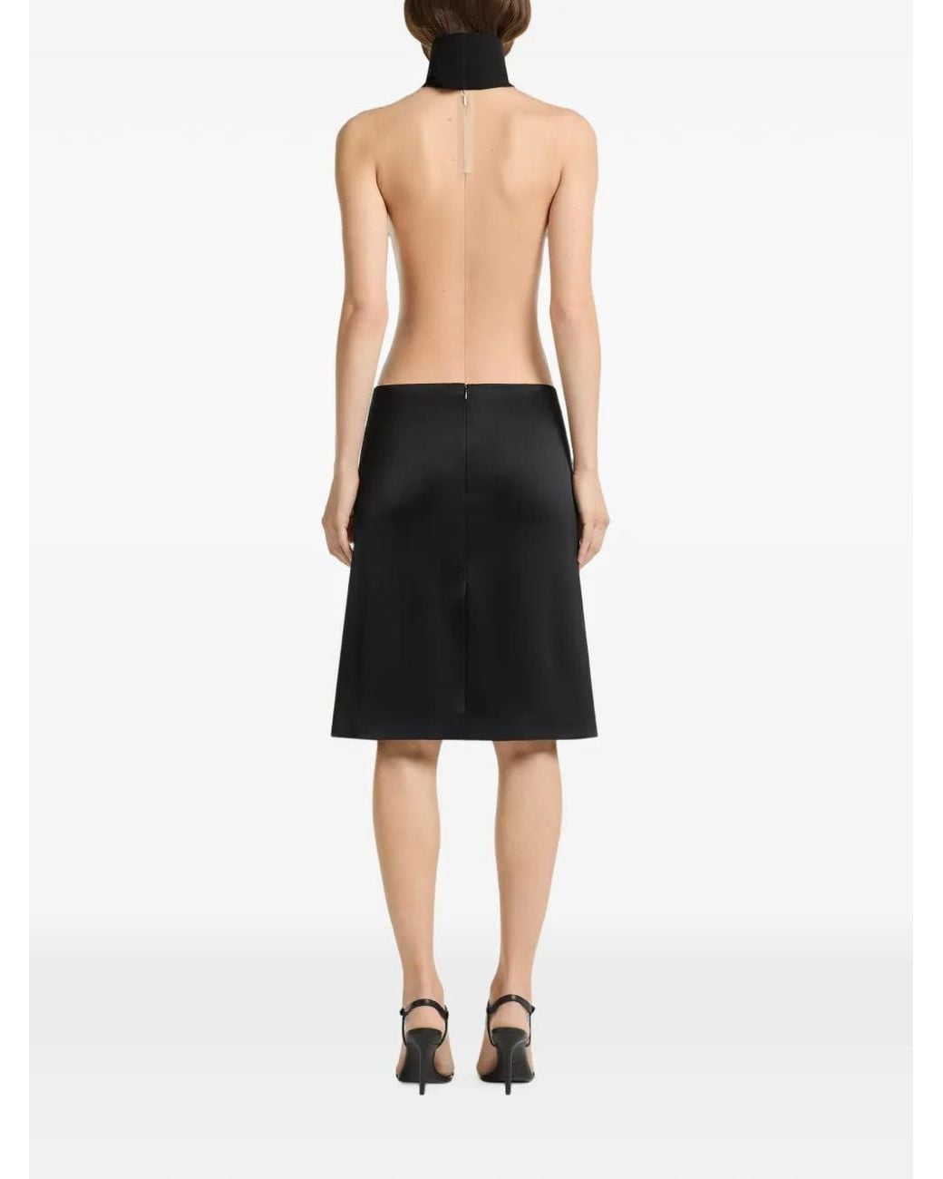 Courreges White Two-Pocket Illusion Bodysuit