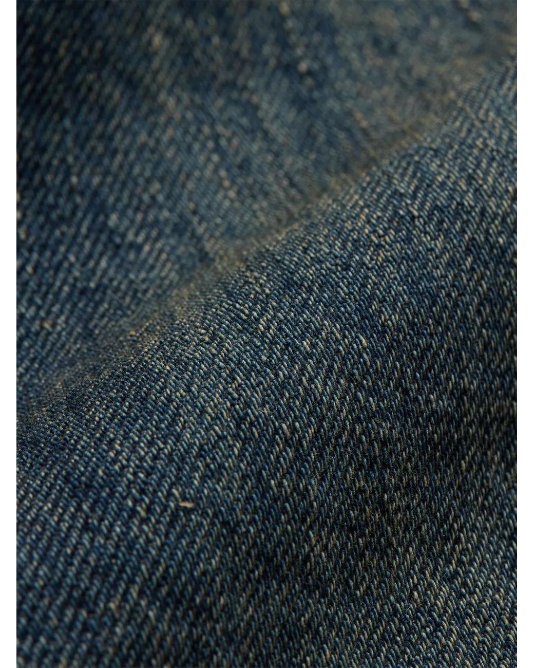 RRL Blue Washed Denim Jacket for men