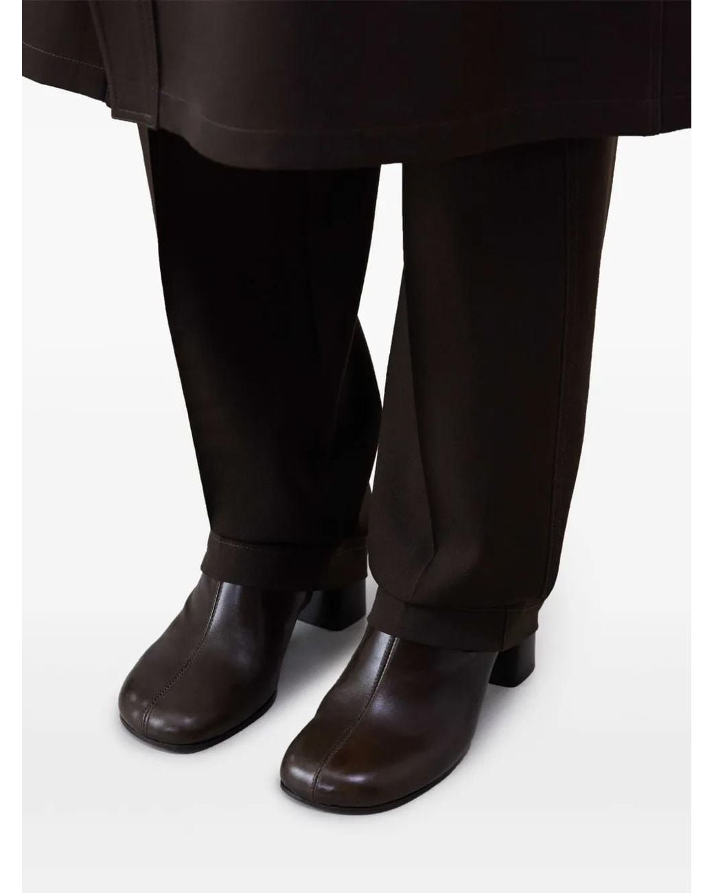 Lemaire Brown Anatomic Boots