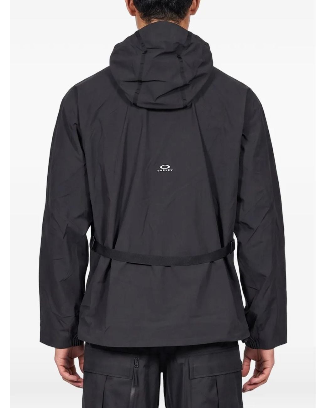 Oakley Black Latitude Veil Slingpack Jacket for men