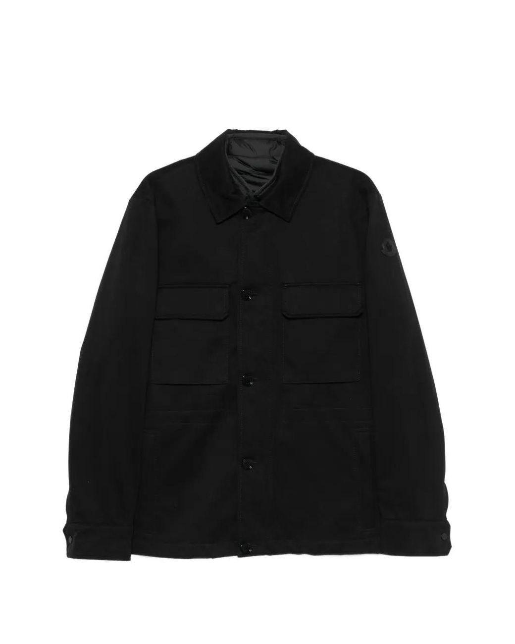 Abrigo Thaldrik Moncler de hombre de color Black