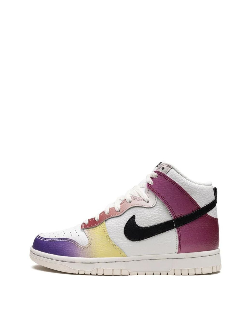 Nike Pink Dunk High Gradient" Sneakers