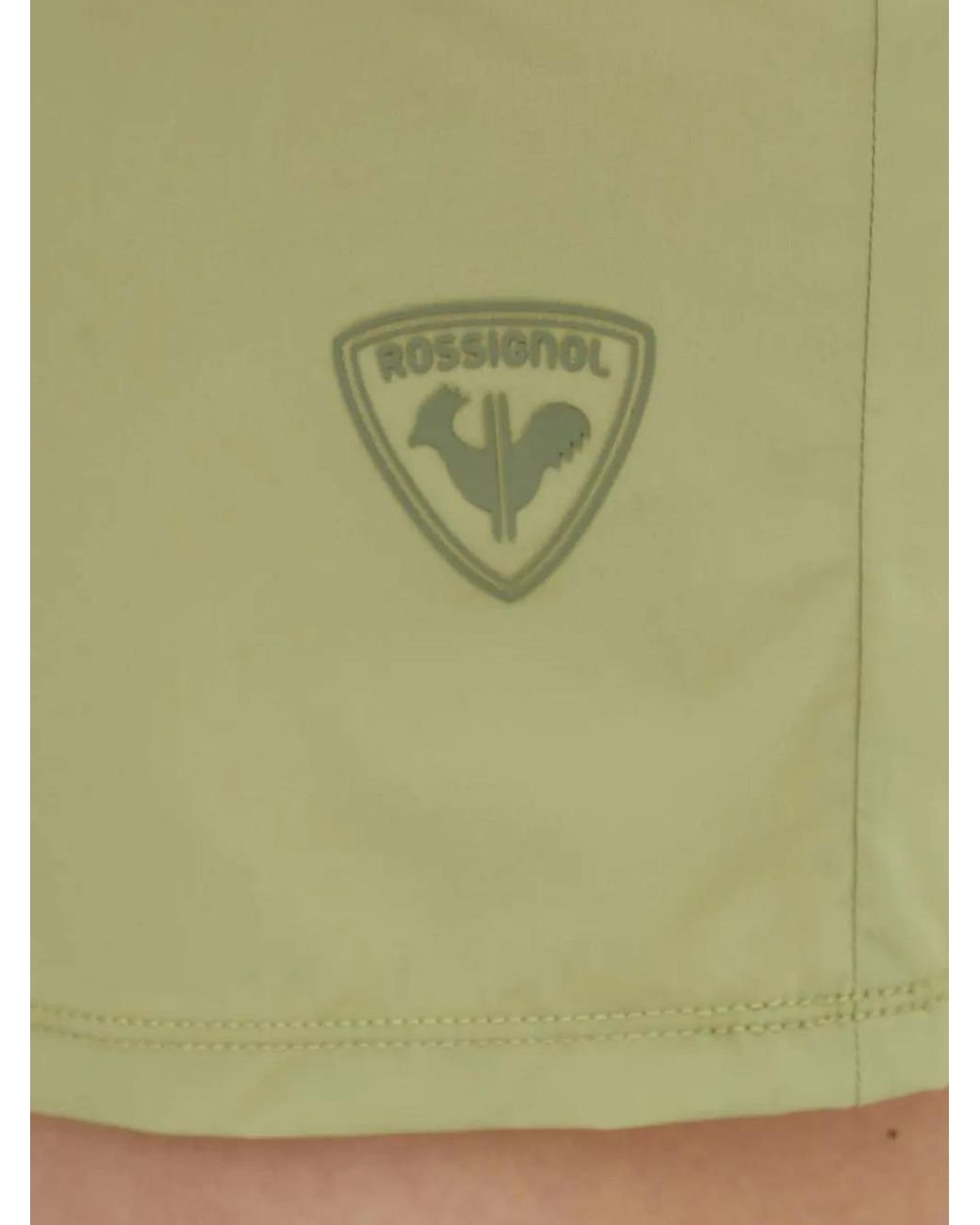 Rossignol Green Belted Logo-Patch Skirt