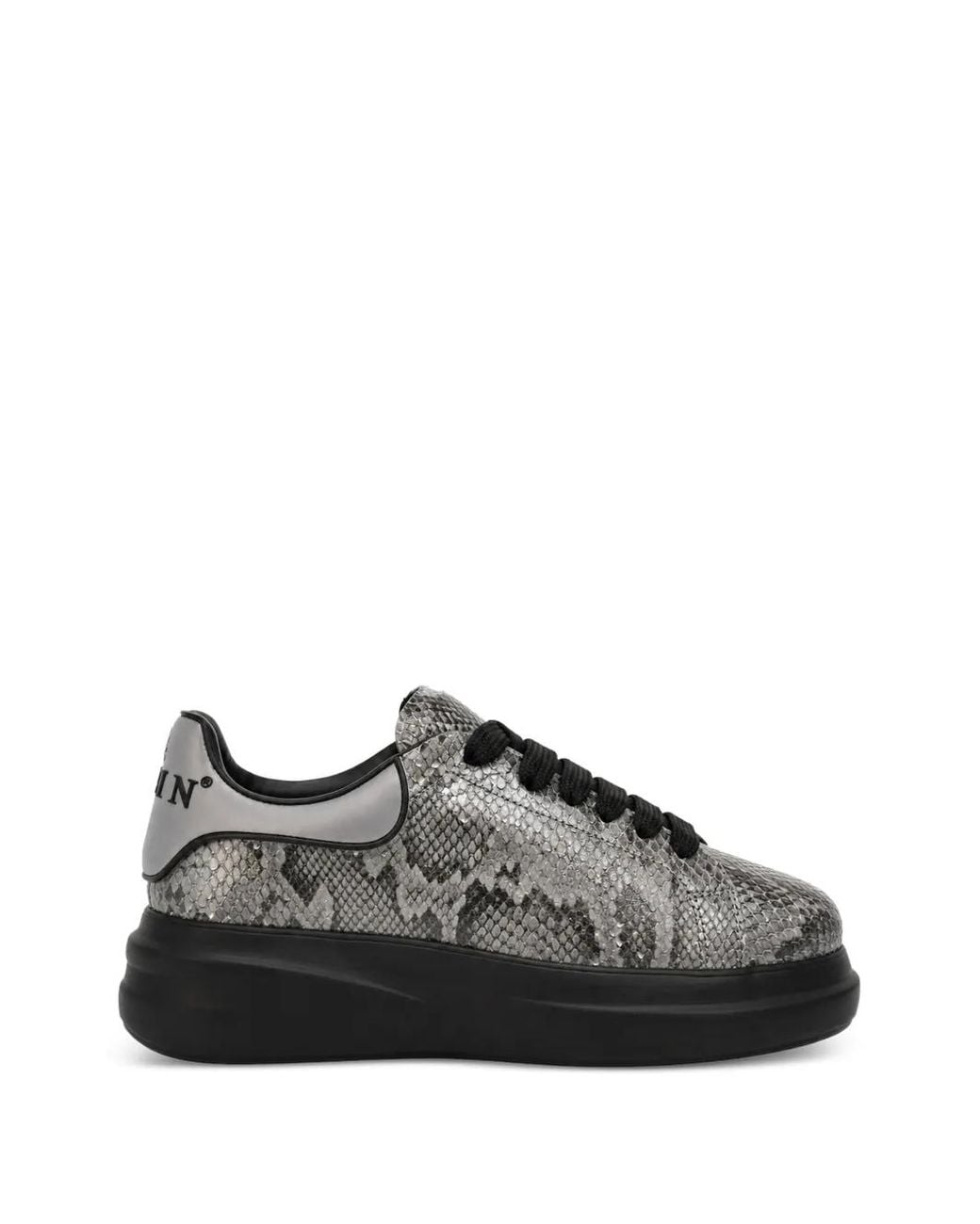 Philipp Plein Roccia Sneakers Mit Python-Print in Black für Herren