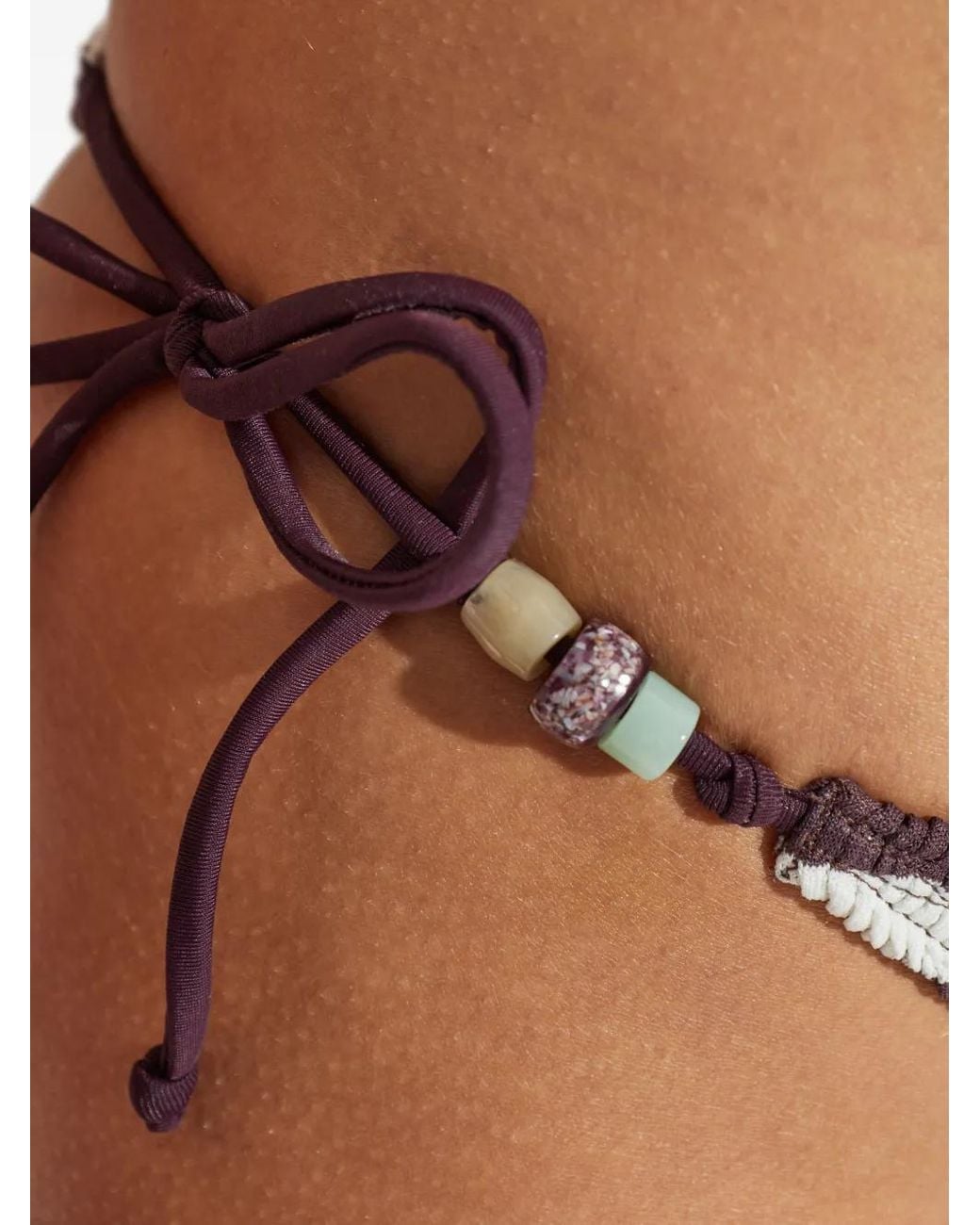 Bondeye White Vista Bikini Bottoms