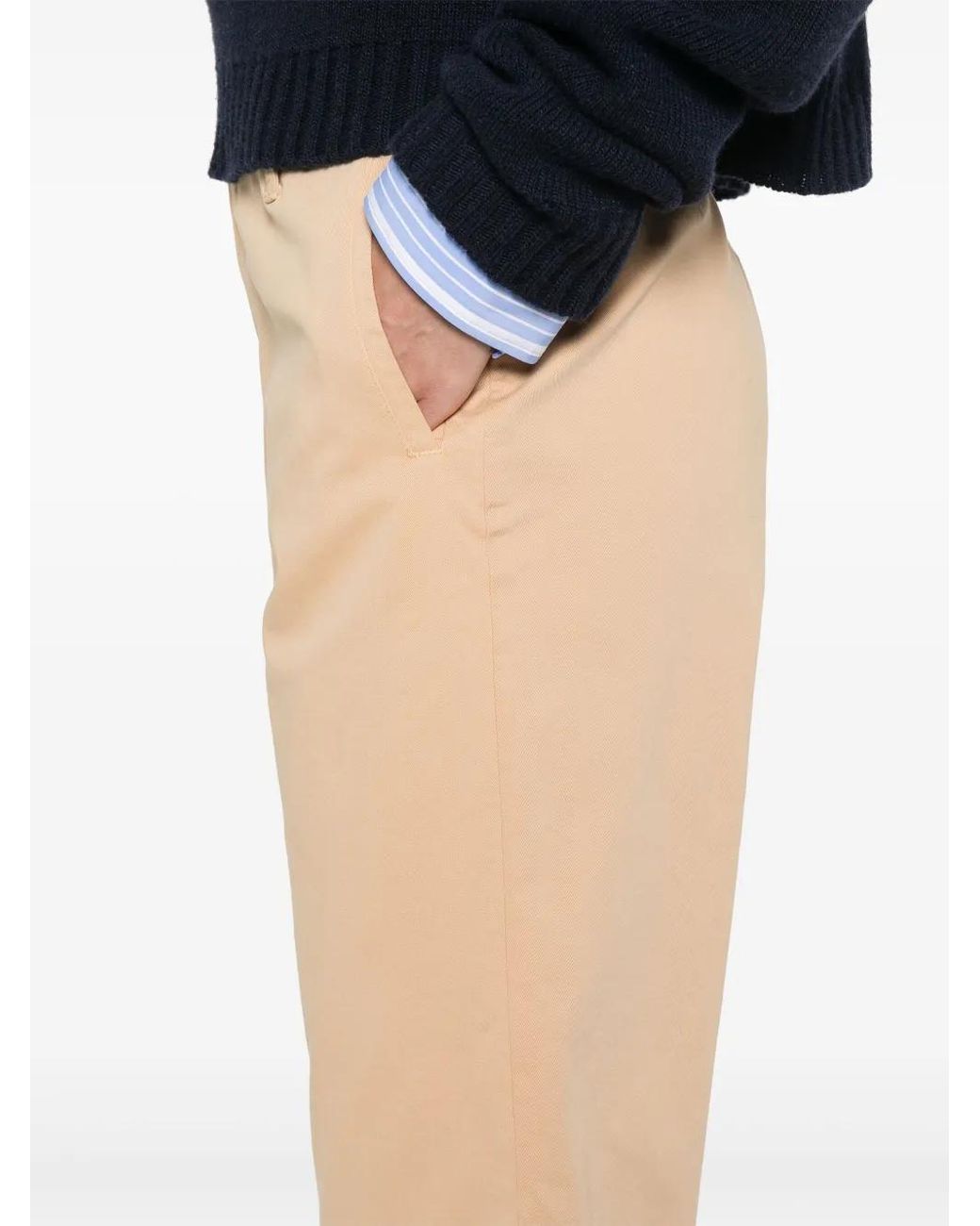 Forte_forte Natural Cropped Trousers