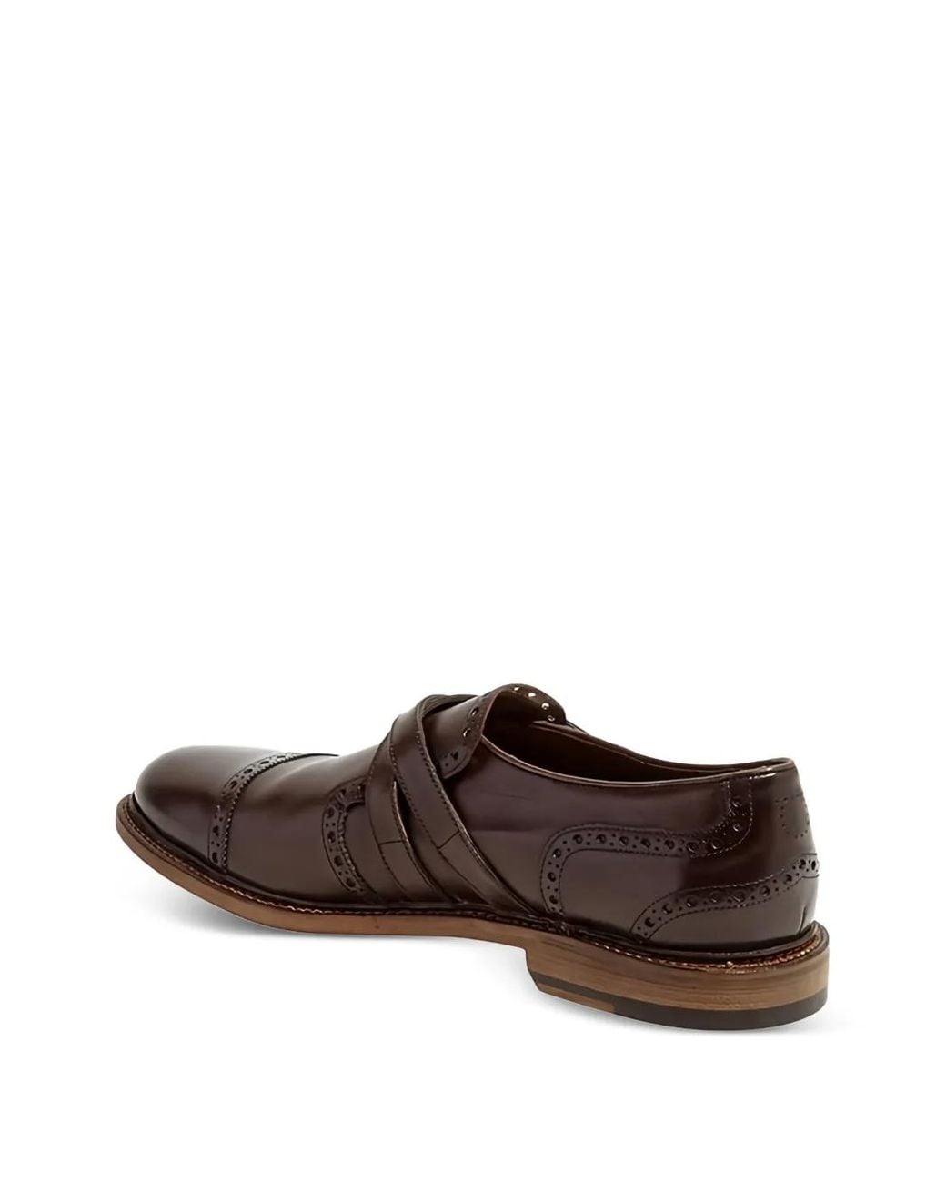Ferragamo Brown Buckled Loafers for men