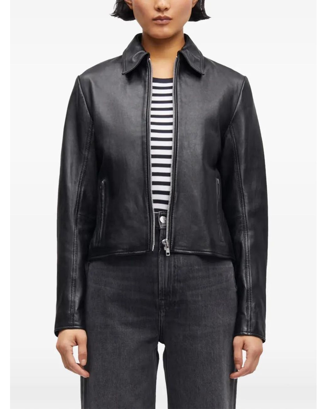 Samsøe & Samsøe Black Sashiloh Zip Jacket