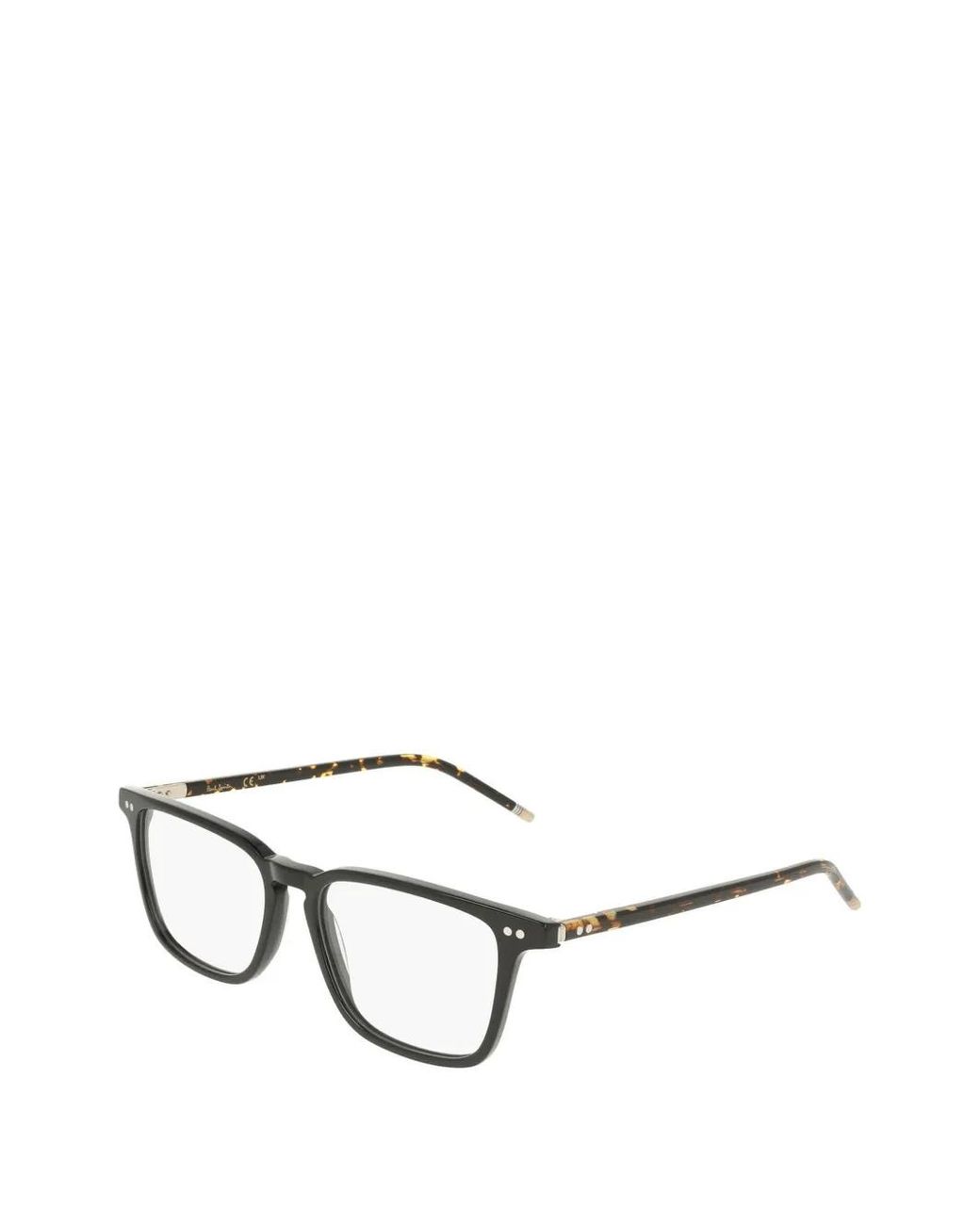 Paul Smith Black Pulford Square-Frame Glasses for men