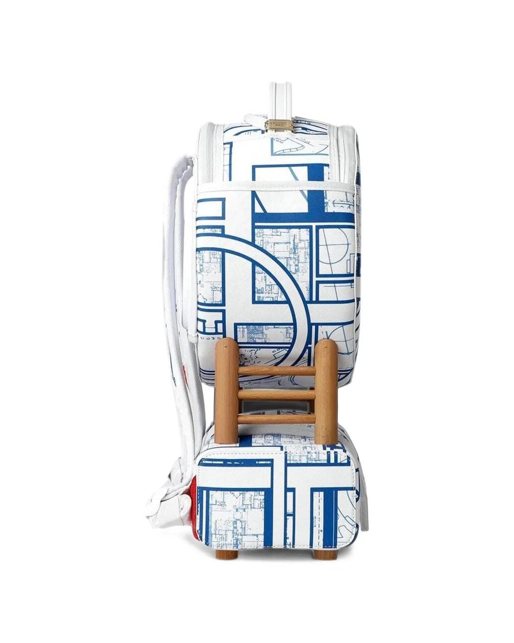 Sprayground White Frank Lloyd Wright Backpack for men