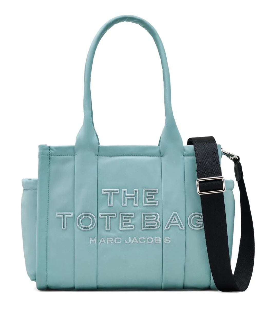 Marc Jacobs Blue The Puffy Nylon Medium Tote Bag