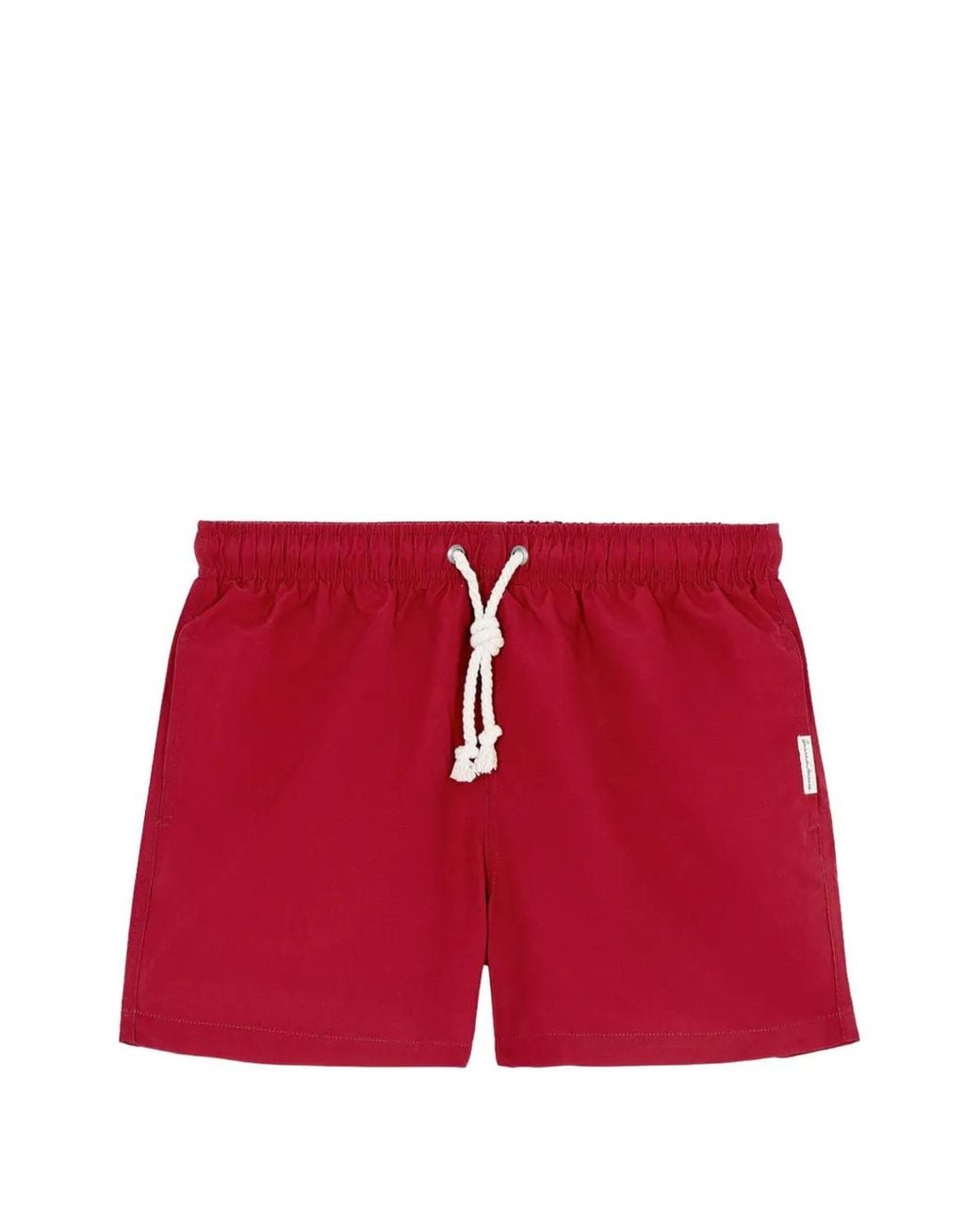 GASSA D'AMANTE Red Forte Dei Marmi Drawstring Swim Shorts for men
