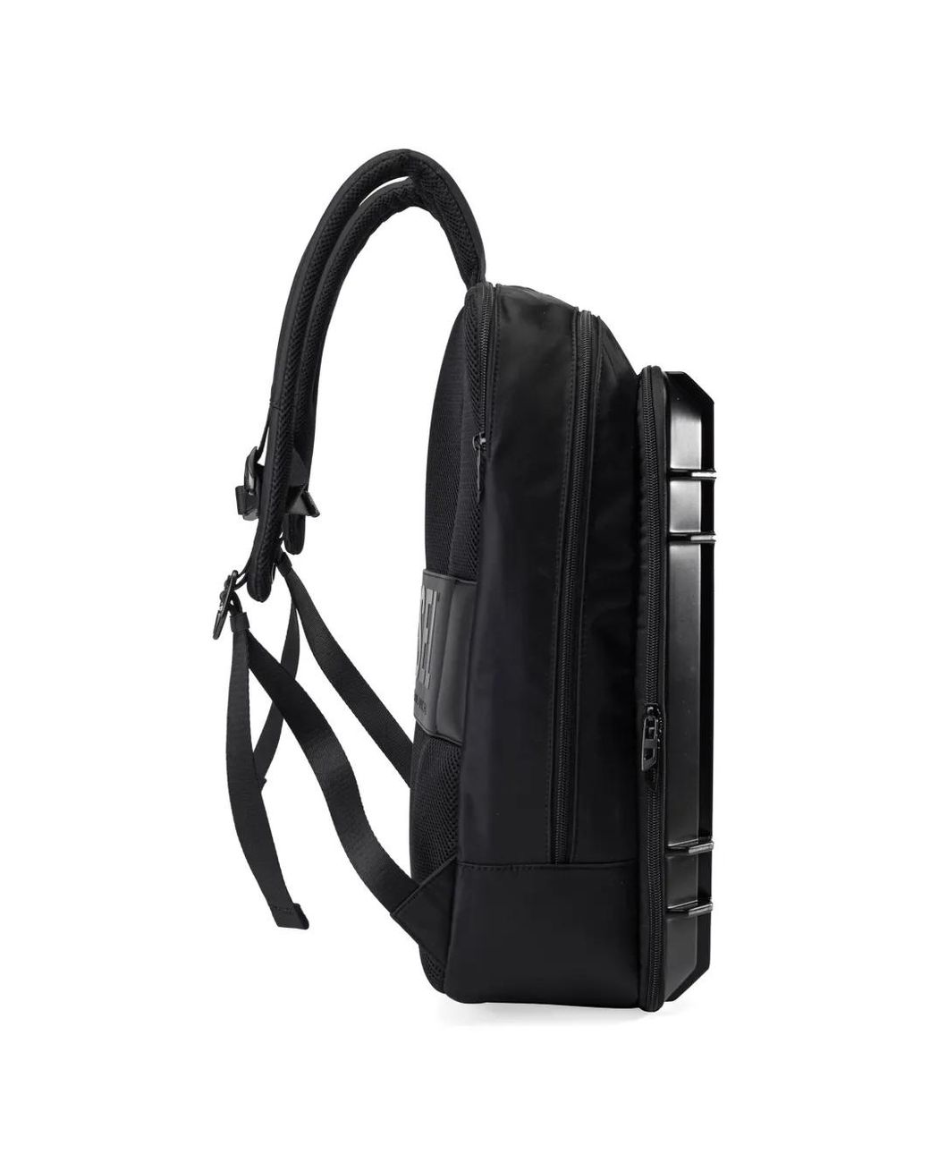 DIESEL Black Rucksack Mit Logo-Prägung