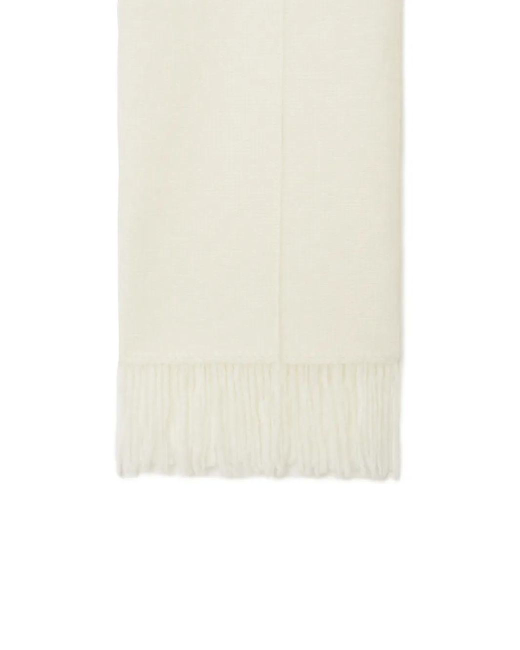 Alanui White Finest Fringed Trousers