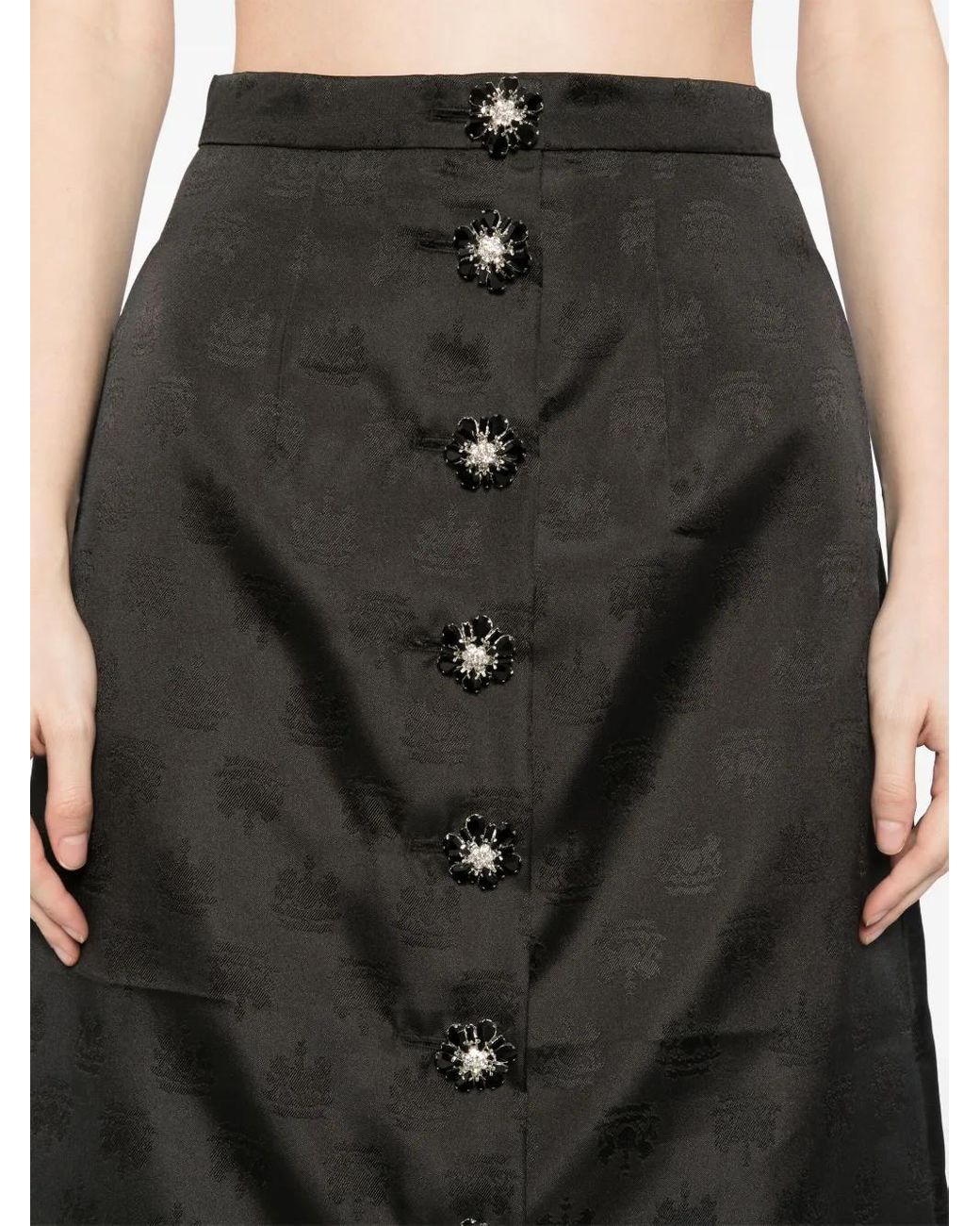 Macgraw Black Faculty Skirt