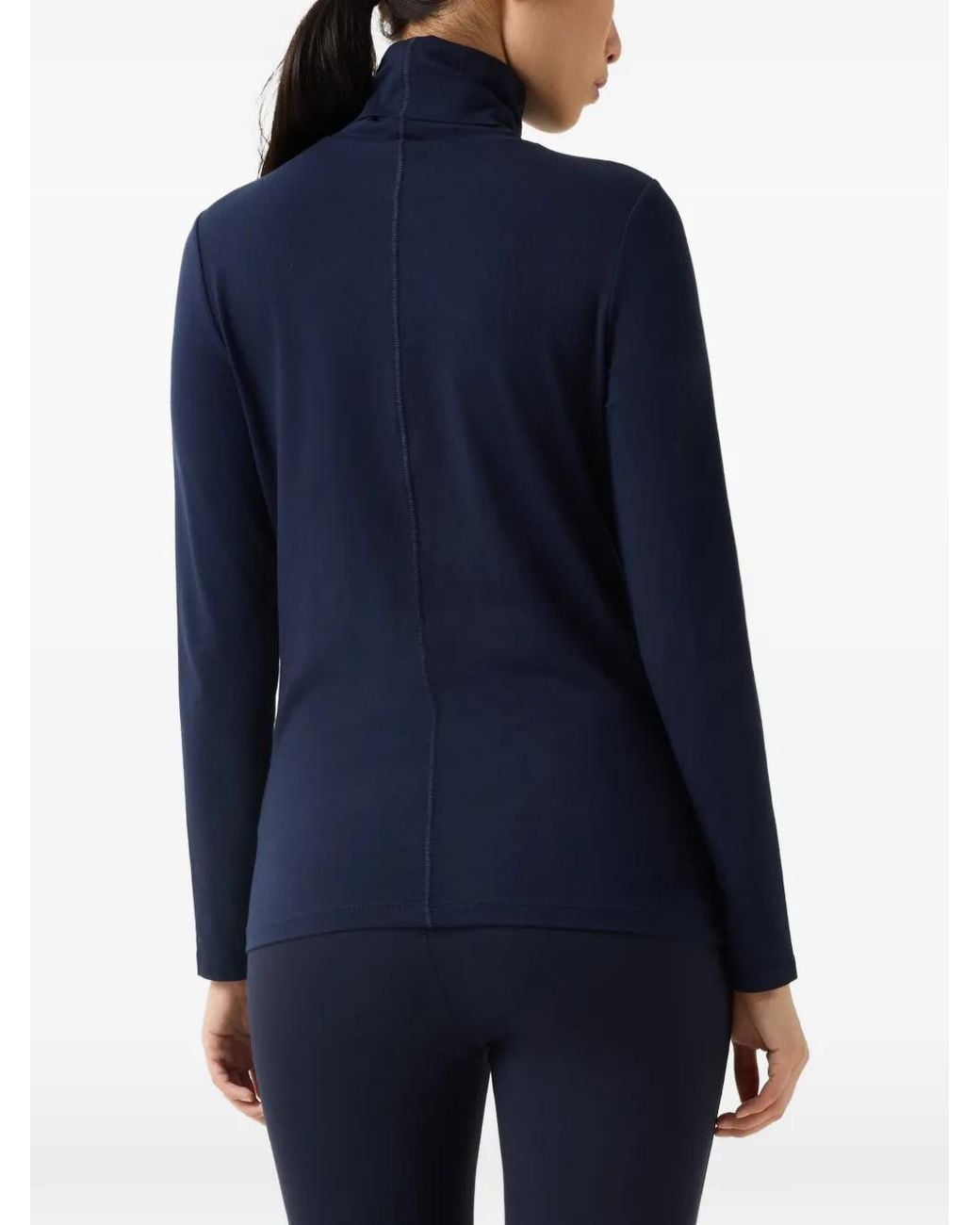 Bogner Blue Katinka Roll-Neck Top