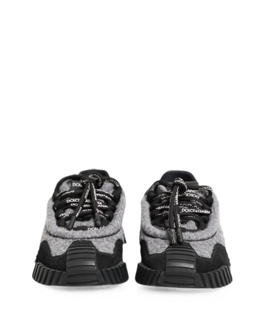 Dolce & Gabbana White Ns1 Low-Top Sneakers