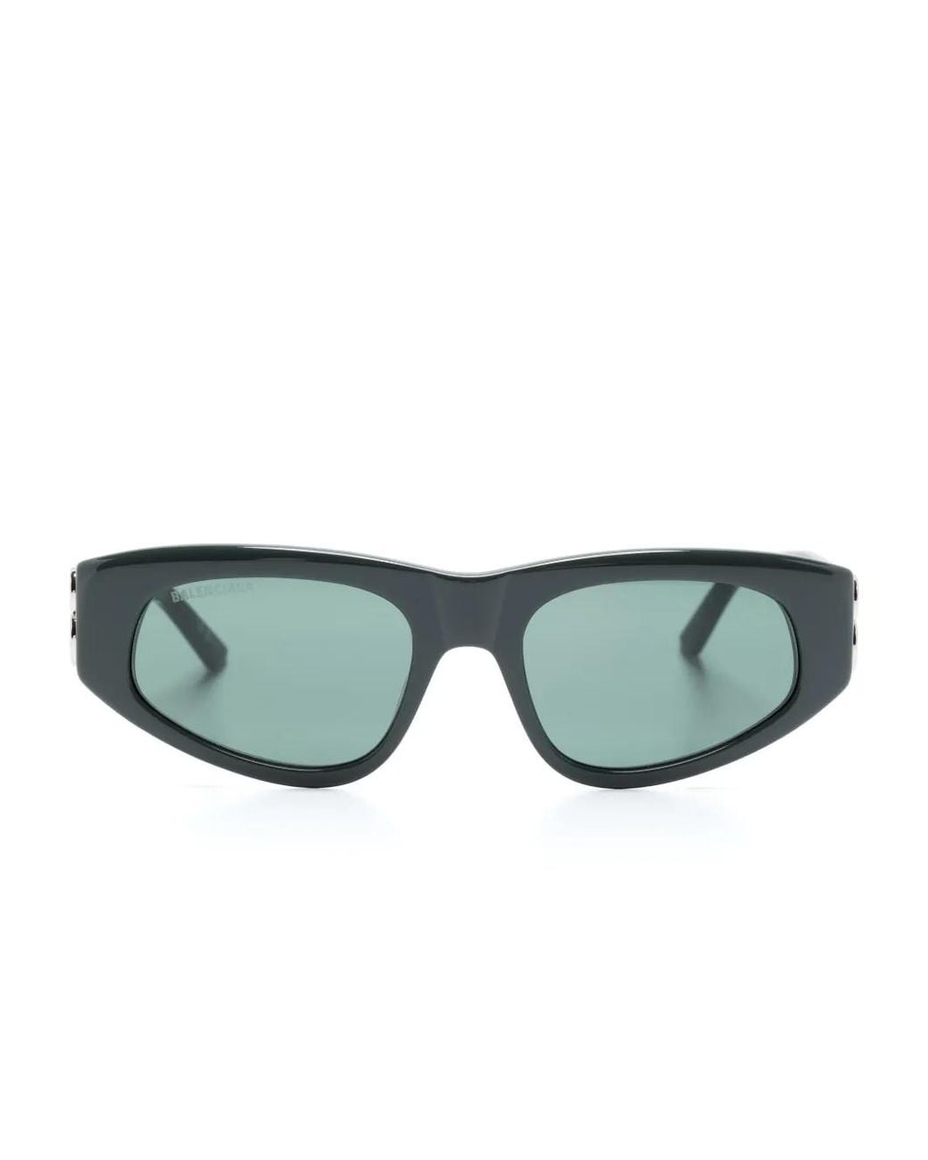 Balenciaga Green Dynasty D-Frame Sunglasses