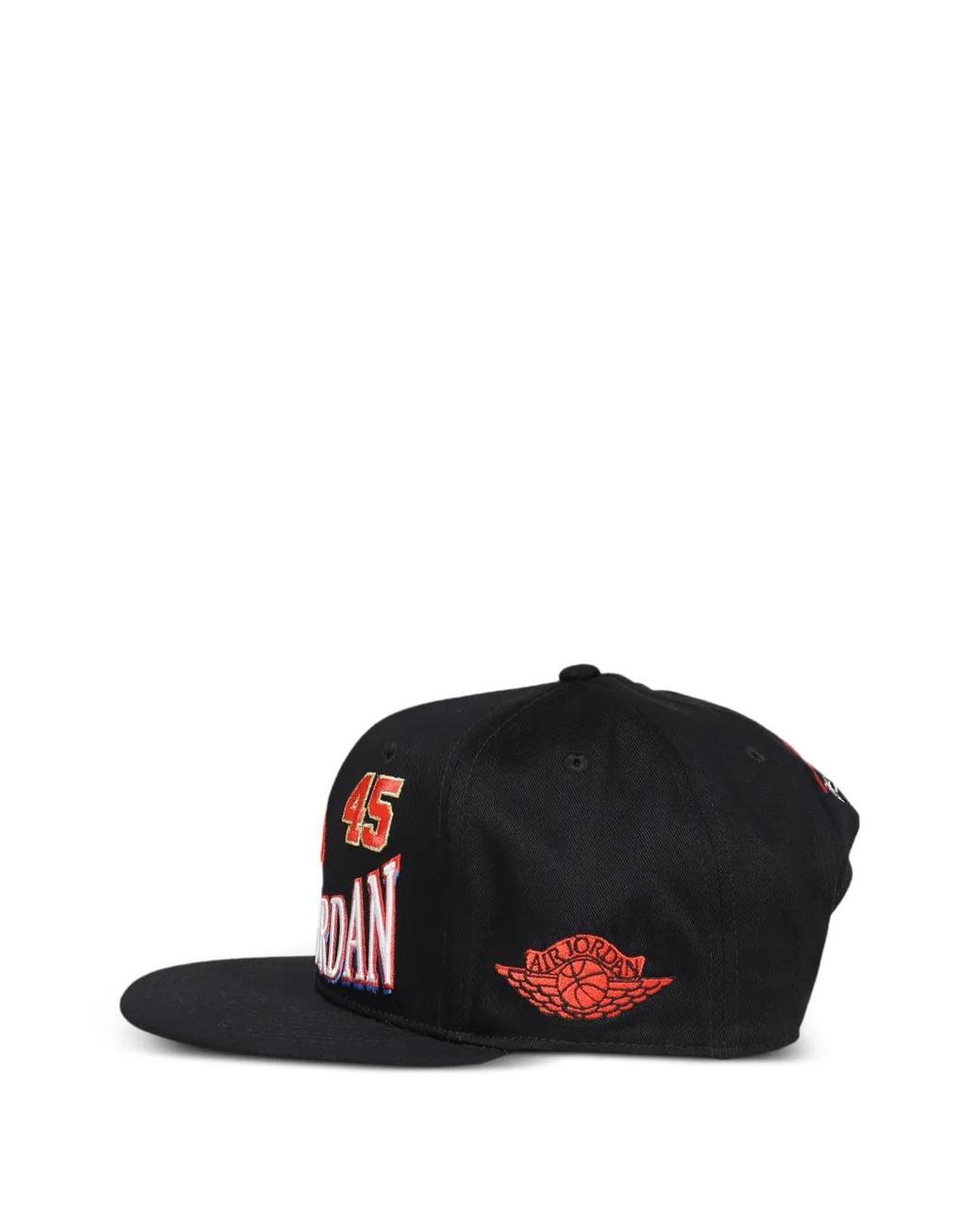 Nike Black Logo-Embroidered Snapback Cap for men