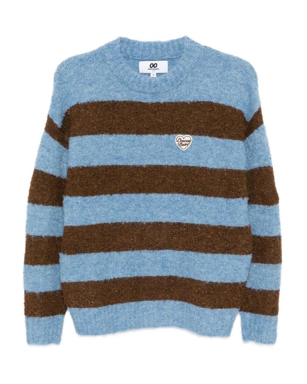 Pull À Patch Logo Chocoolate en coloris Blue