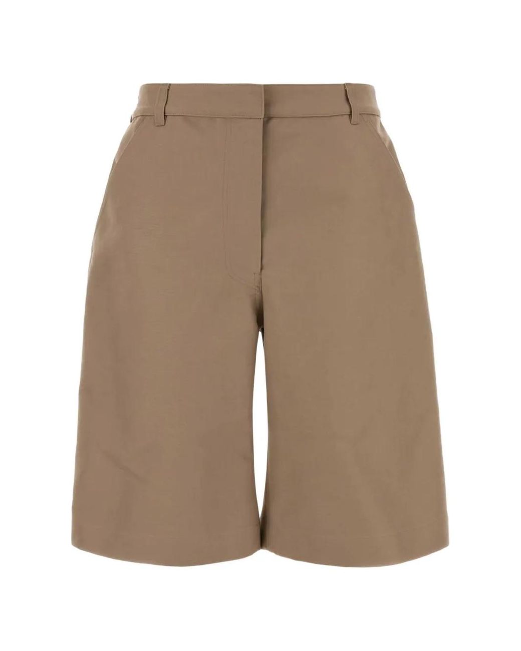 Balenciaga Natural Bermuda Shorts