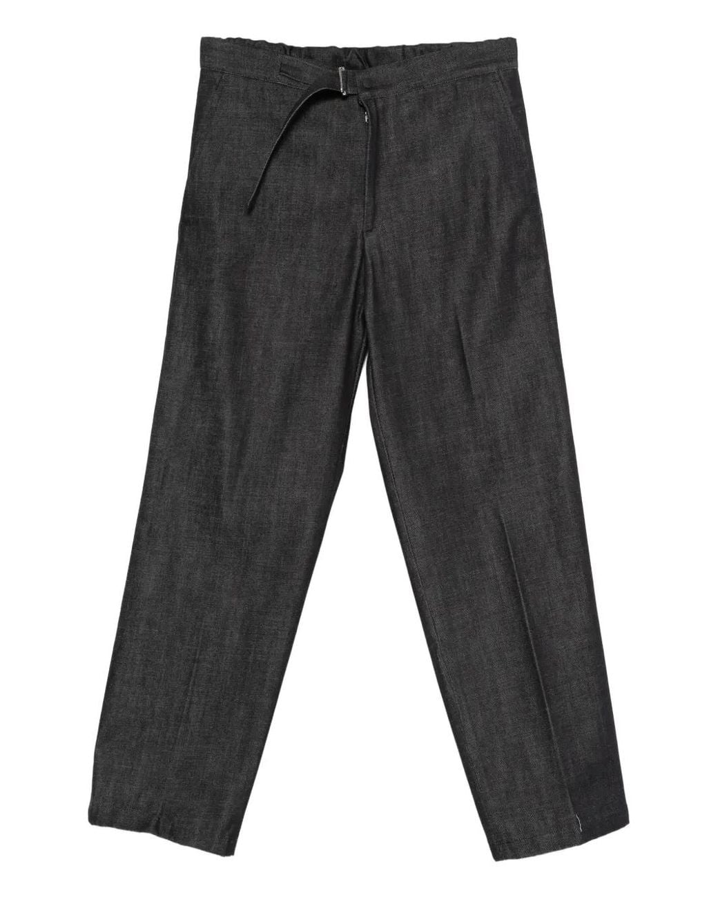 Costumein Gray Jonh Belt Trousers for men