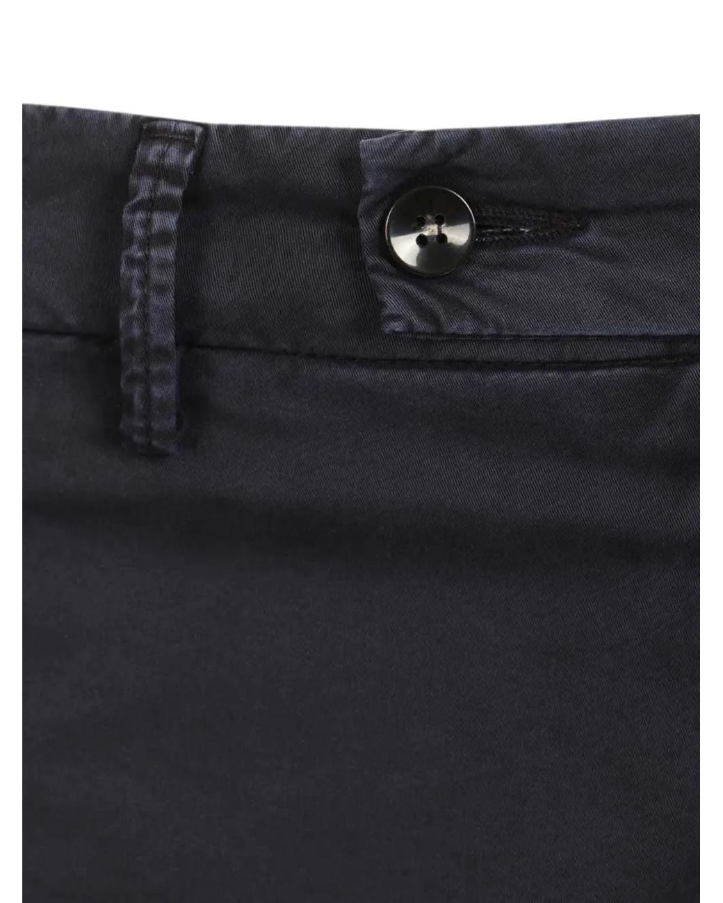 Al Duca D'aosta Blue Pantalon Chino for men