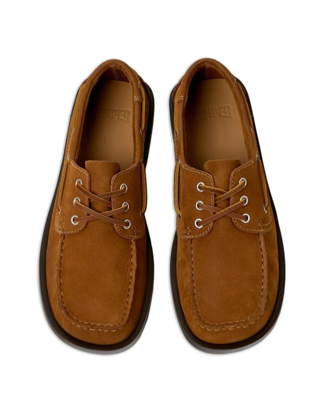 Camper Stringschuh in Brown für Herren