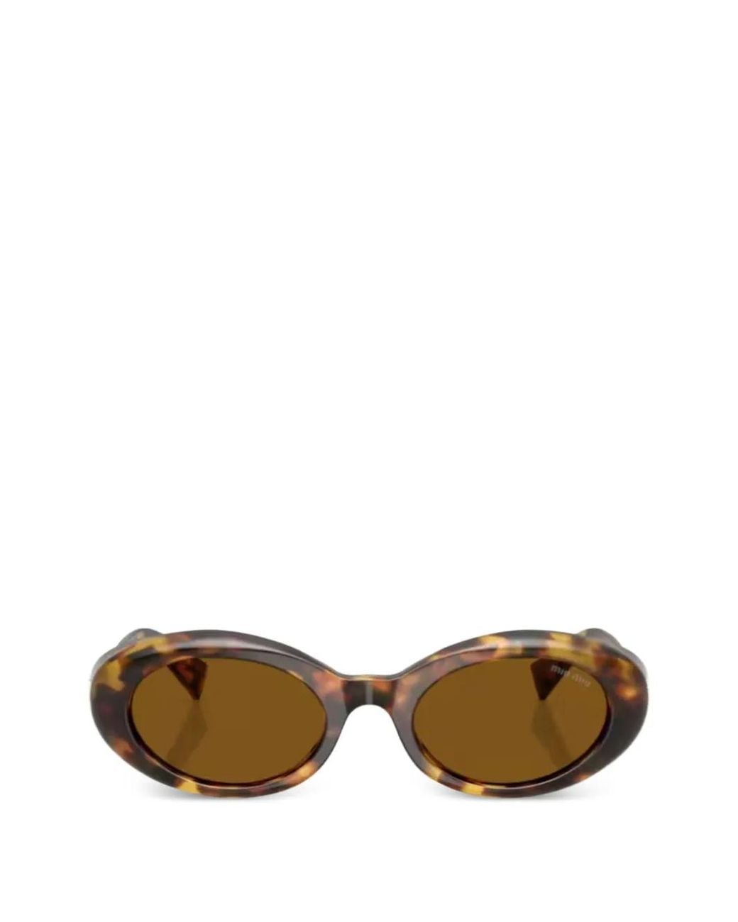 Miu Miu Brown Rêverie Sunglasses