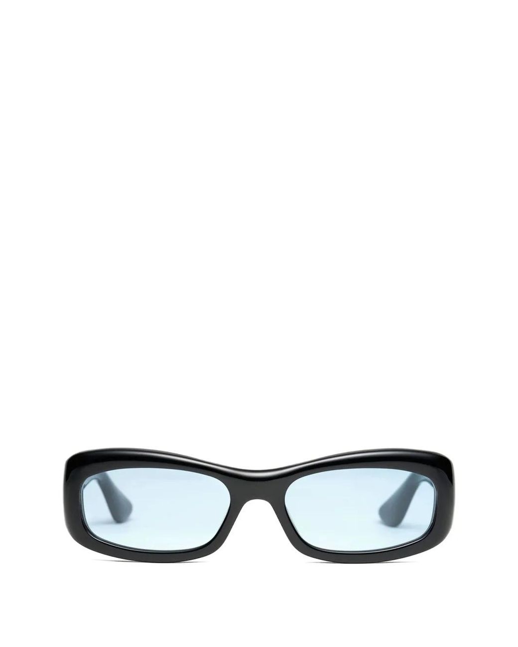 Port Tanger Black Saudade Rectangle-Frame Sunglasses