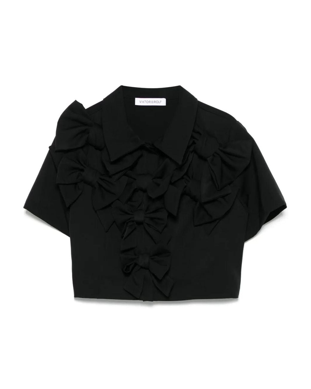Top Con Lazo Viktor & Rolf de color Black