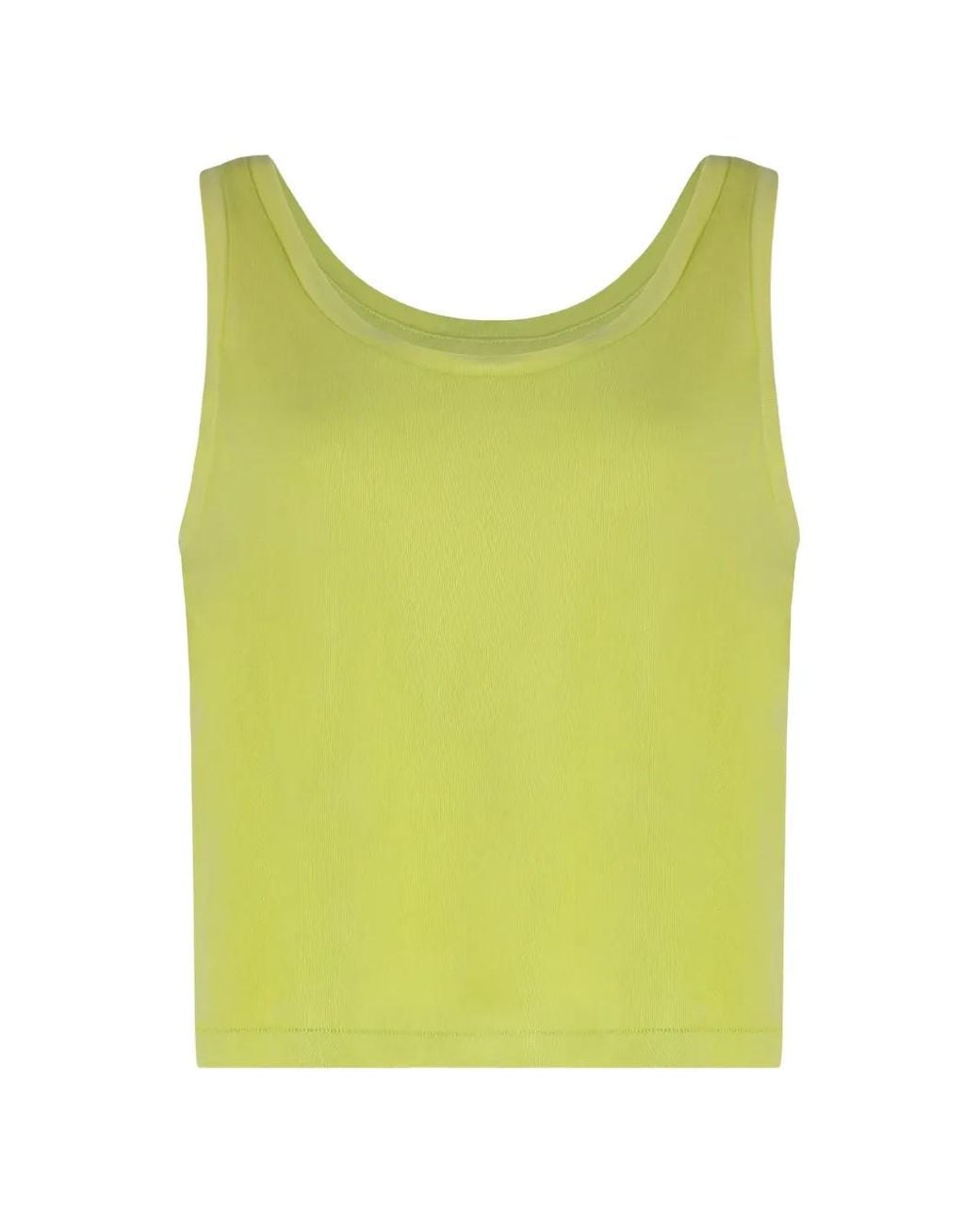The Great Green Ribbed-Knit Tank Top
