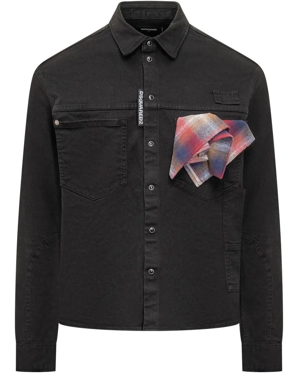 Chemise Carpenter DSquared² pour homme en coloris Black