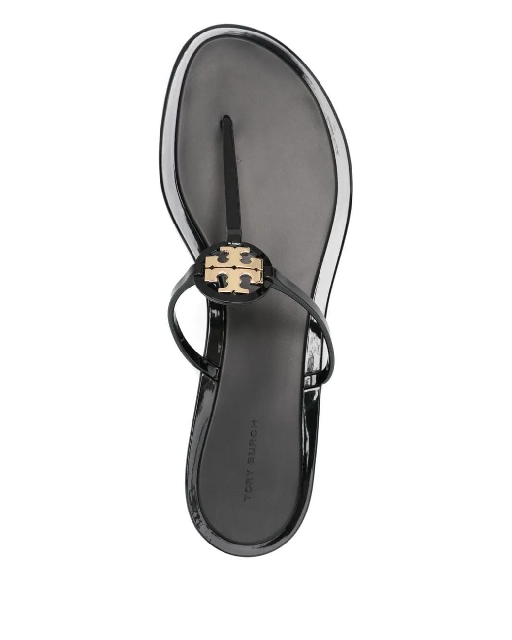 Tory Burch Brown Mini Miller Jelly Sandals
