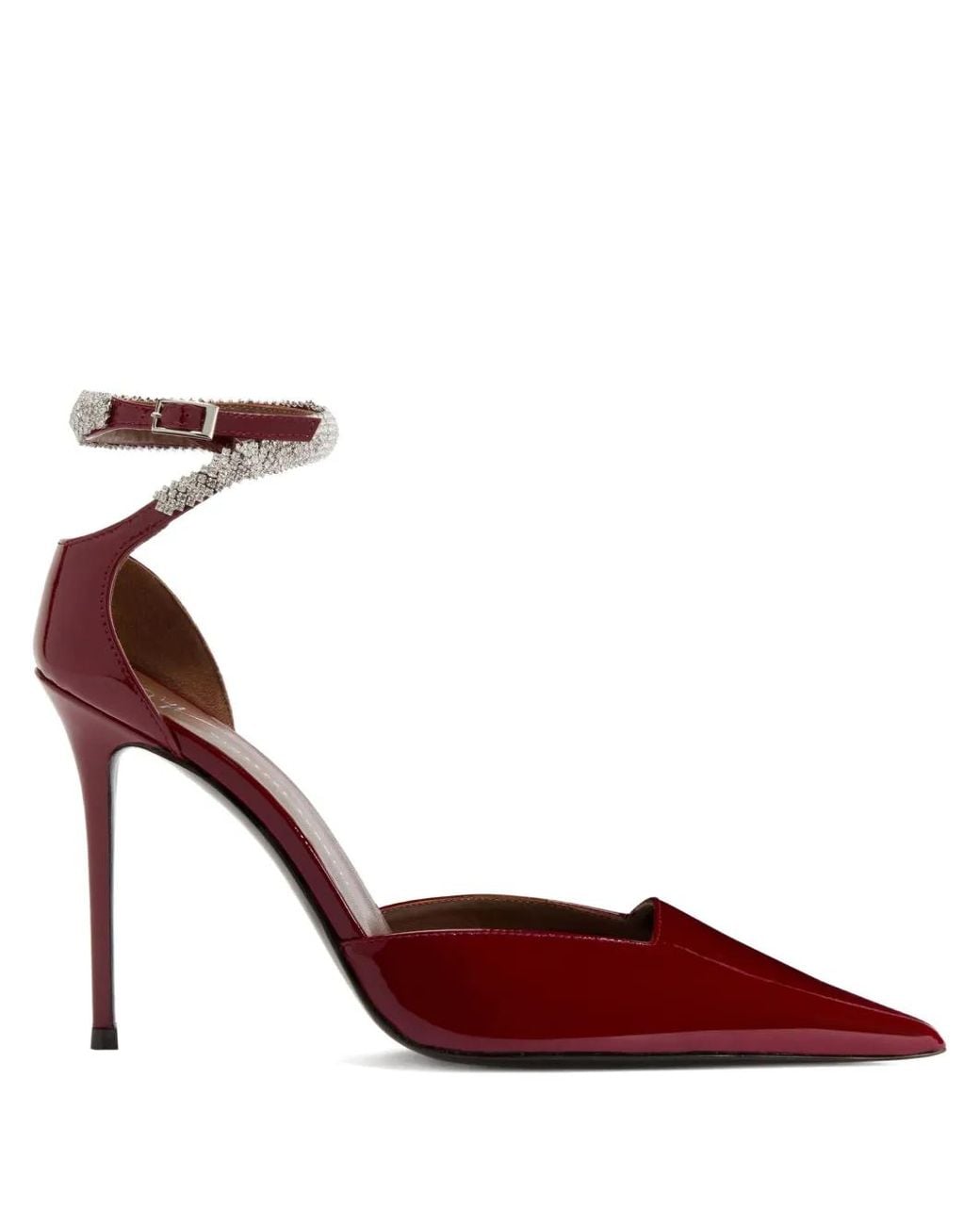 Giuseppe Zanotti Red 105Mm Elenie Crystal-Embellished Pumps