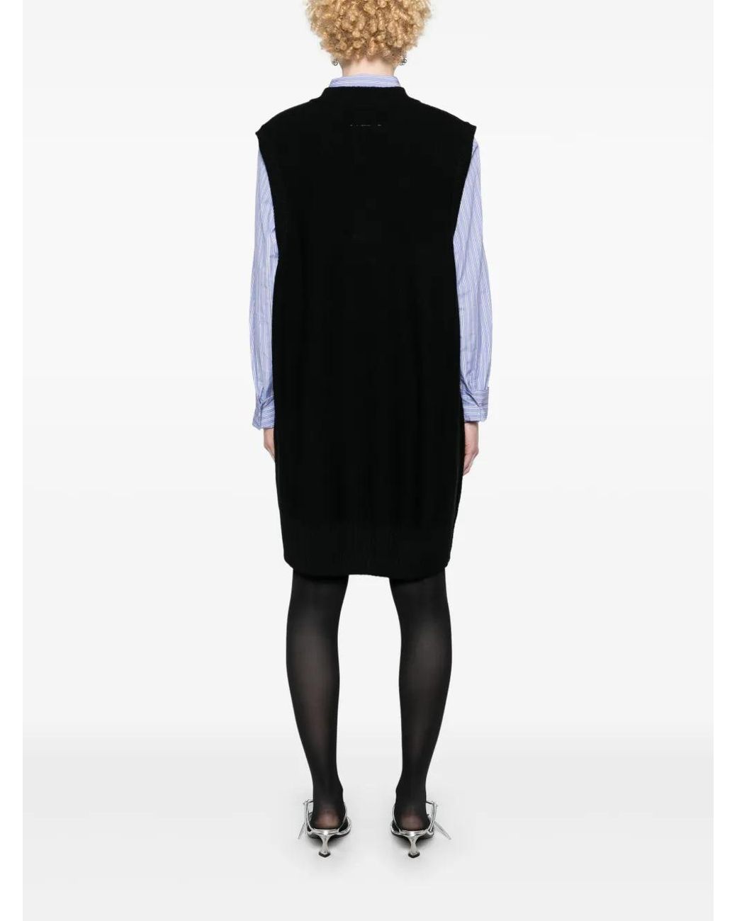 MM6 by Maison Margiela Black Mini Dress