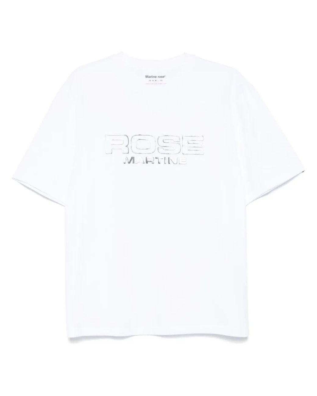 Martine Rose White Printed T-Shirt for men