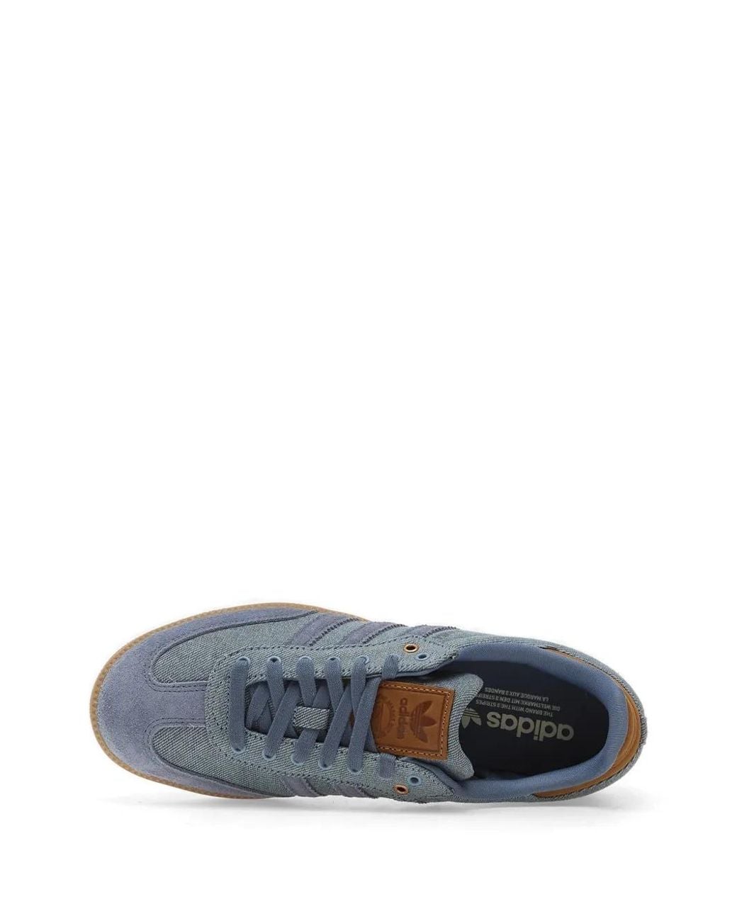 Adidas Blue Samba Og Sneakers for men