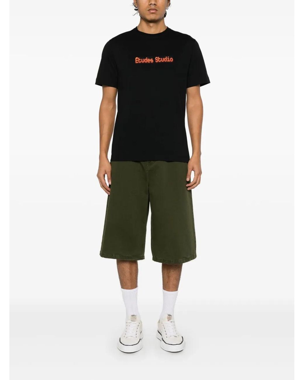 Etudes Studio Black Time Code T-Shirt