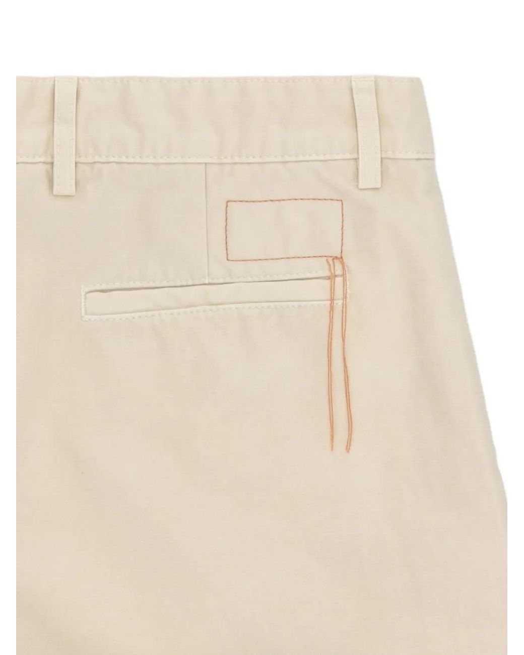 Fortela White Pantalon Chino Maine for men