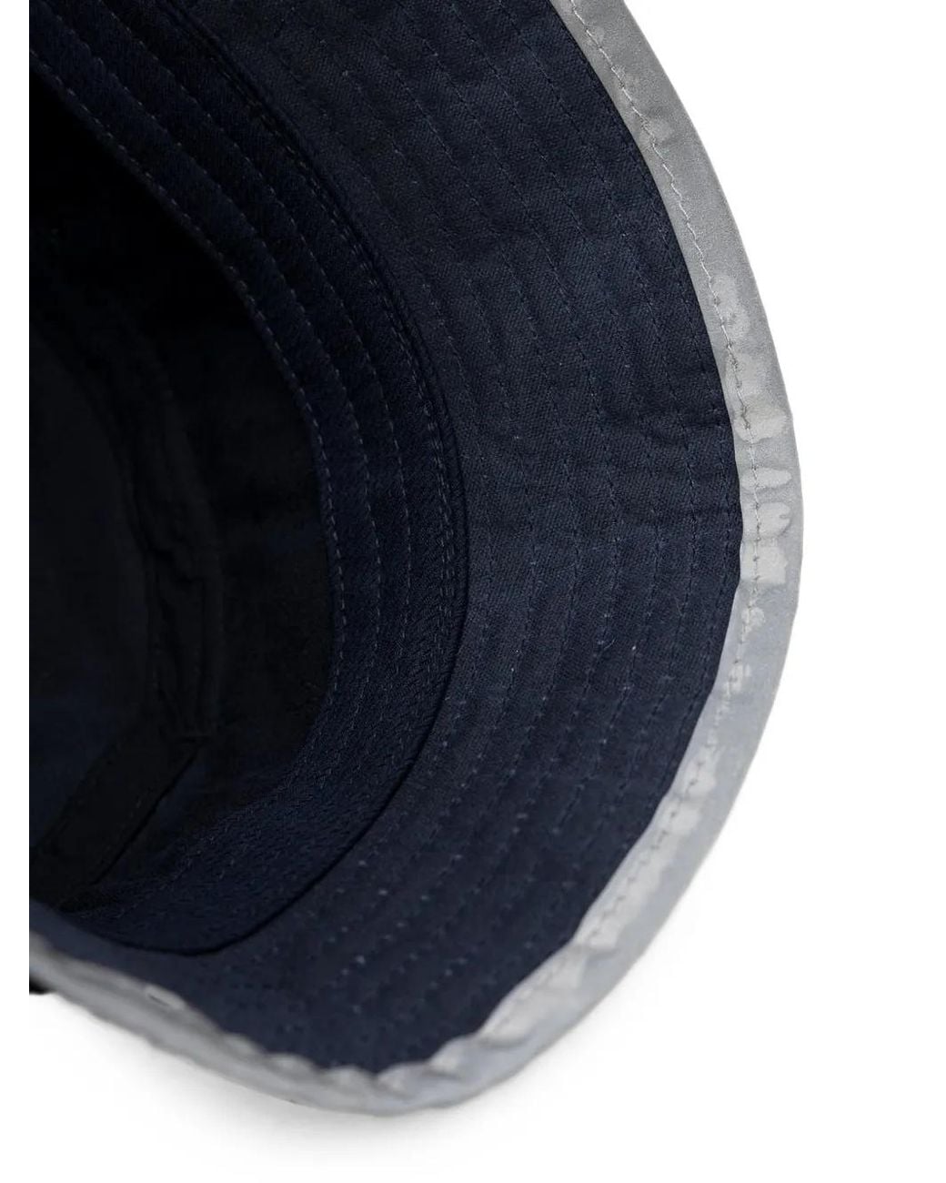 Kangol Blue Logo Trim Bucket Hat for men