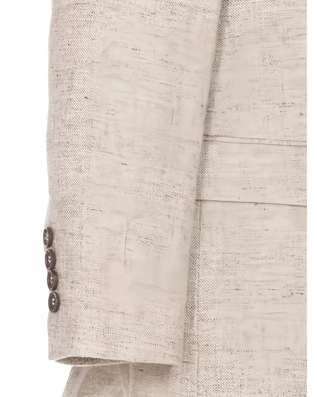 Brunello Cucinelli White Jacket Md5717003P_C002 Nwt