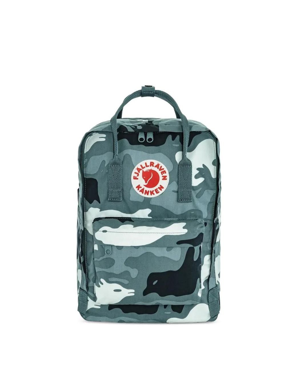 Fjallraven Blue Kånken Graphics Laptop 15 Backpack