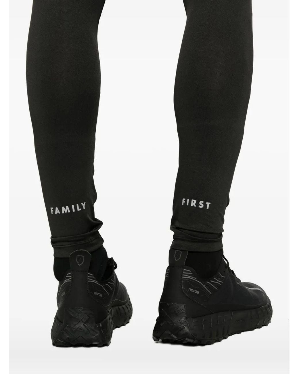 FAMILY FIRST Black Pantalon De Joggng À Empiècements for men