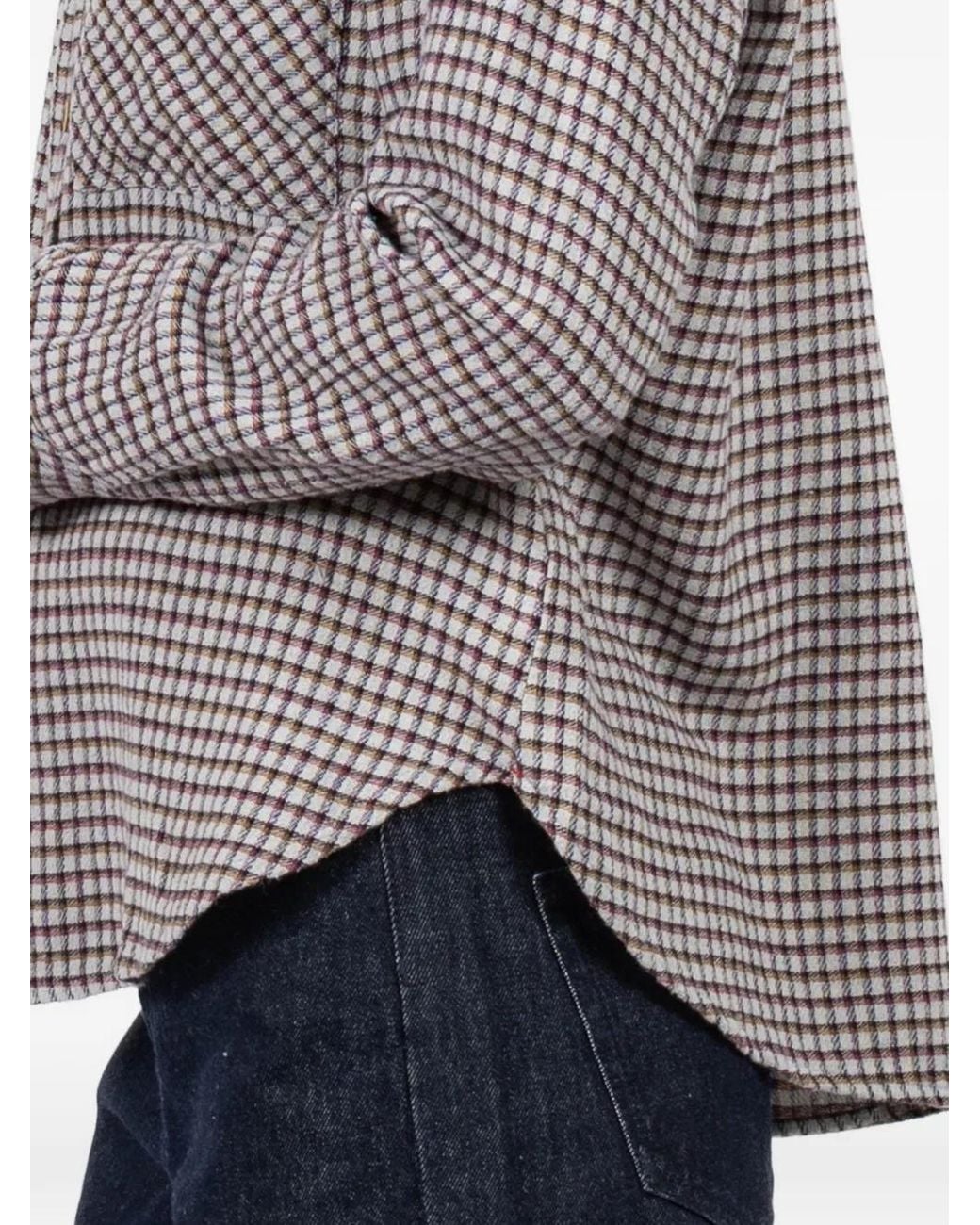 Xirena Gray Jordy Checked Pocket Shirt