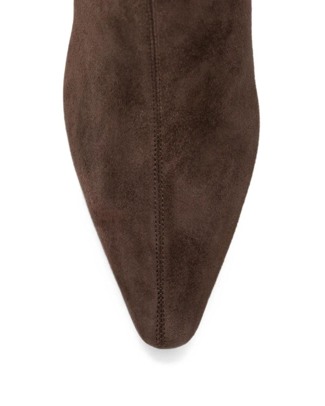 Aquazzura Brown Saint Honoré Suede Ankle Boots