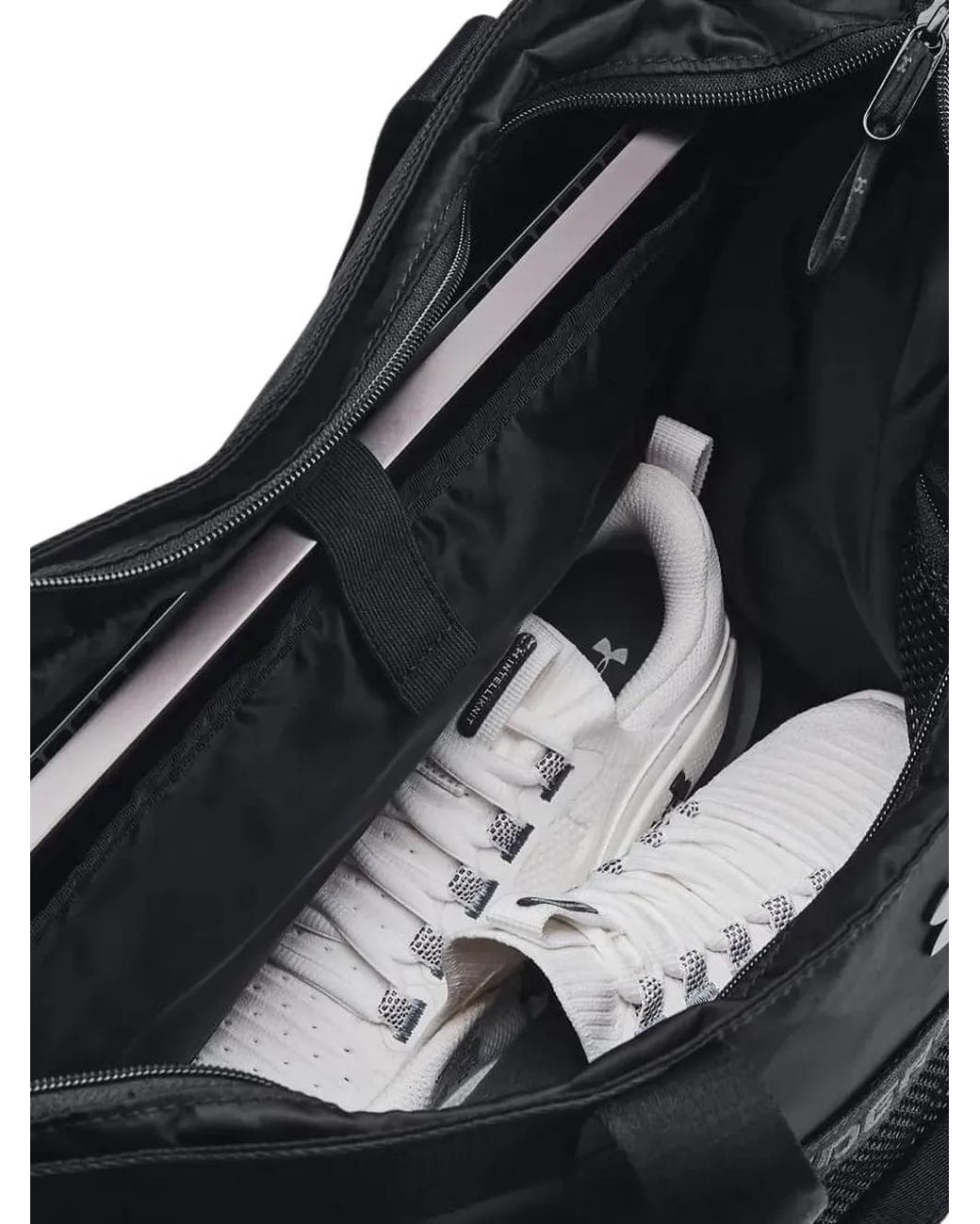 Under Armour Black Studio Logo-Detail Tote Bag