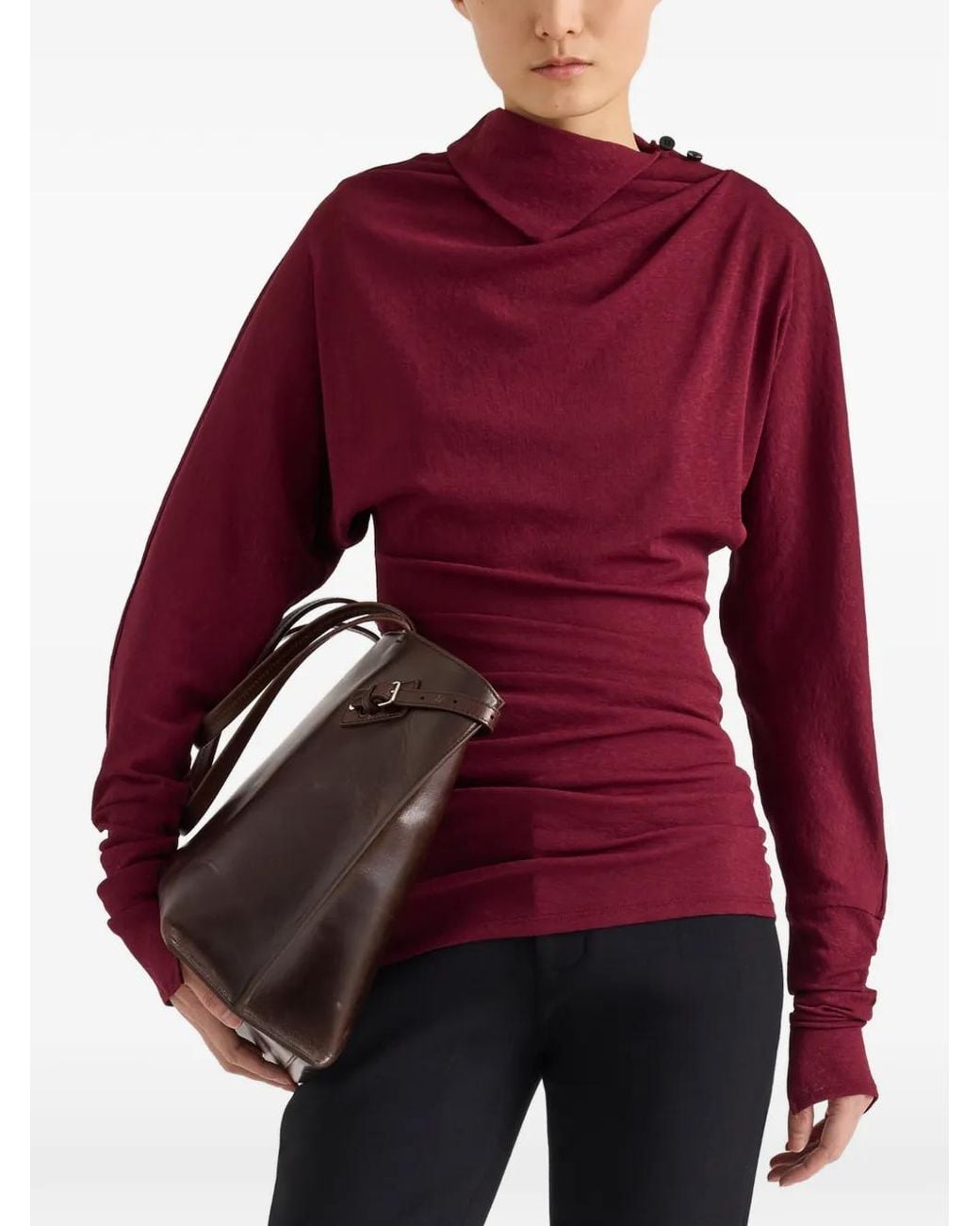 Proenza Schouler Red Golda Top