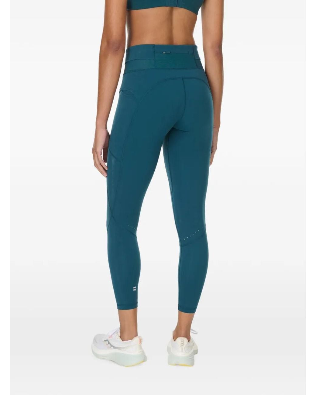 Sweaty Betty Blue Legging High Power À Taille Haute