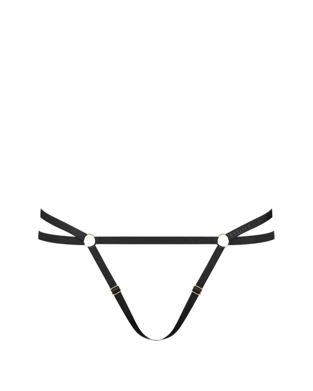 Scandale Natural Parure Signature Strappy Thong